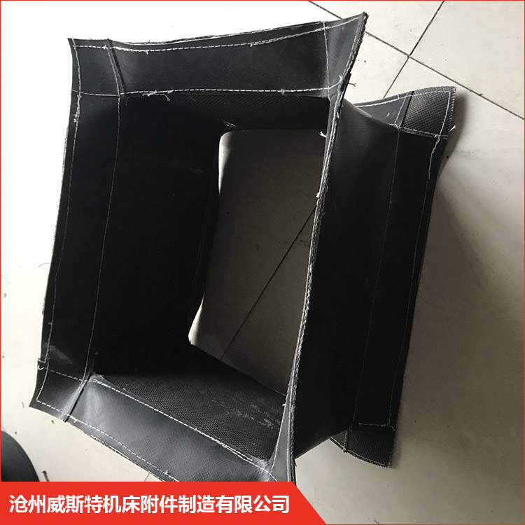 涂布設備高溫通風軟接口 防火耐高溫軟連接頭 威斯特 防火耐高溫通風伸縮式風管 加工定做