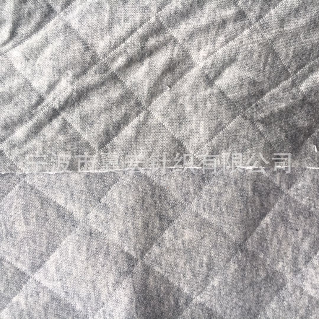 竹纖維夾層提花  雙面竹纖維夾層布 竹棉夾層布 棉竹夾層提花示例圖5
