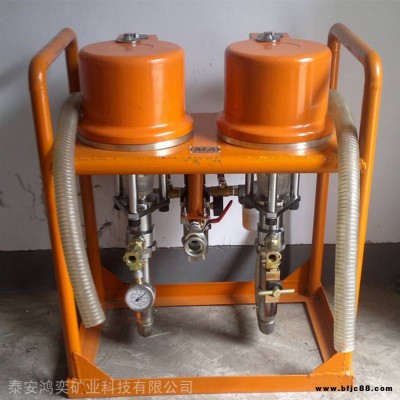 鴻奕ZBQ-15/5氣動注漿泵體積小 煤礦用單液氣動注漿泵現貨