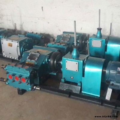 三缸往復式注漿泵灌漿機 活塞式注漿泵 BW150 三缸泥漿泵