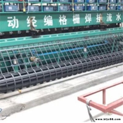 天水鋼塑格柵廠家  土工格柵經銷點礦用鋼塑格柵