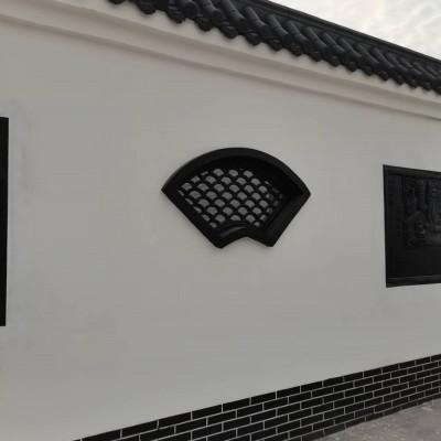 塑料院墻瓦 淞山 樹脂圍墻帽 墻帽瓦 新農(nóng)村建設一體瓦材料廠家