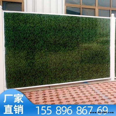 小草鐵皮瓦圍擋勇士廠家供應建筑工地施工防護用綠色 彩鋼圍擋