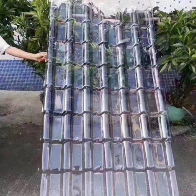 河南地區樹脂琉璃瓦 仿古一體瓦 廣告欄仿古瓦 宣傳欄一體瓦 圍墻瓦