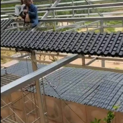 江西樹脂雨棚瓦 一體屋檐瓦 馬頭墻瓦室內裝飾瓦