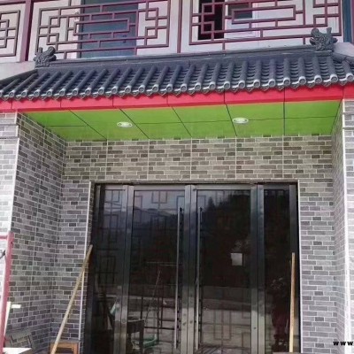 潮州一體瓦圍墻瓦 門頭瓦 雙面圍墻瓦 屋面瓦 樹脂瓦