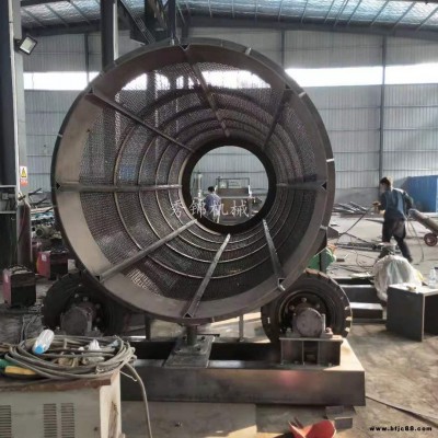 山西定制砂石分離無軸滾筒篩 生活垃圾分揀機 無軸滾筒篩結構圖