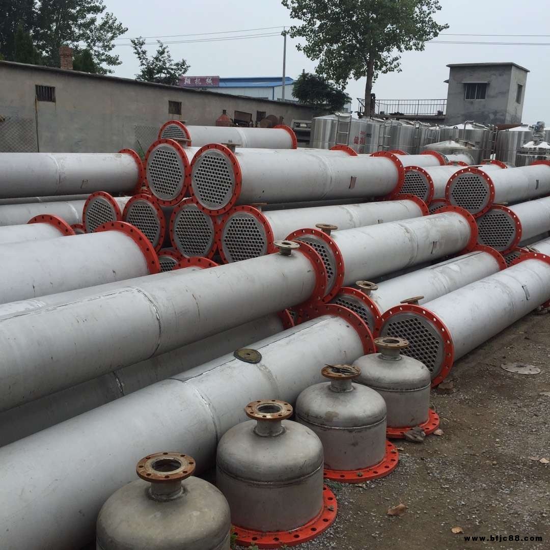 二手鈦材冷凝器 100平方冷凝器 二手列管式冷凝器 10平方鈦材冷凝器 文若出售二手316L冷凝器 二手石墨冷凝器