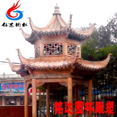 廠家直銷石雕涼亭 古建觀景工程石亭子 景區(qū)六角涼亭定制 花崗巖石亭子 四角涼亭廠家
