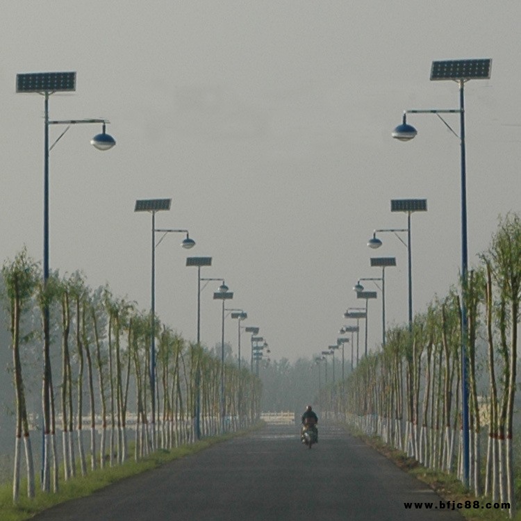 兩年質(zhì)保小區(qū)學(xué)校公園太陽能路燈30Wled昆明9米大功率LED太陽能