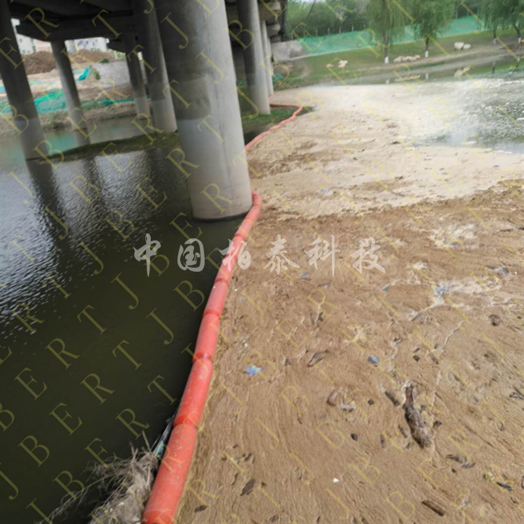 河道攔污格柵浮筒 300*800水面攔污滾筒價(jià)格示例圖3