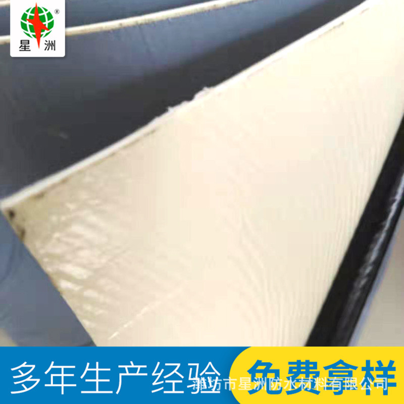 防水卷材 tpo自粘膠膜 預(yù)鋪式非瀝青基高分子自粘膠膜防水卷材示例圖17