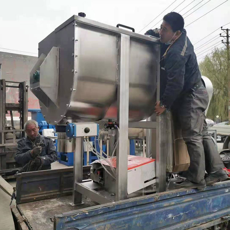 瓷磚膠生產設備 砌塊磚粘結劑攪拌機 豫輝 圓筒干粉攪拌機 定制廠家