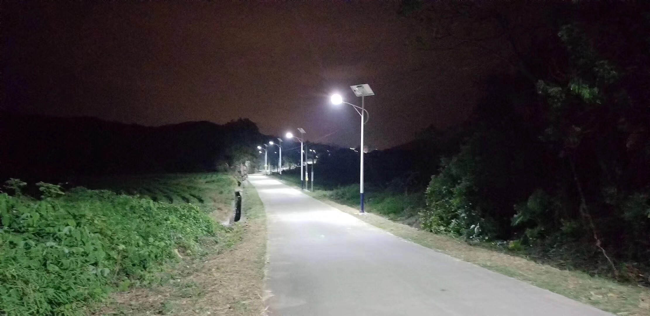 廣西北海市海城區 50瓦太陽能桿 路燈 可信賴的
