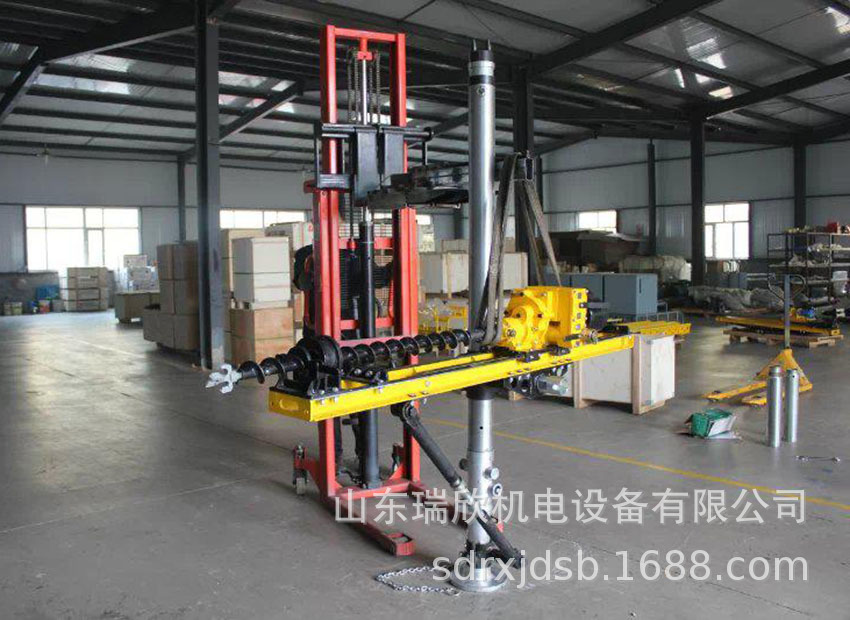 架柱式液壓回轉鉆機廠家低價促銷ZYJ400/280煤層注水孔架柱式鉆機示例圖13